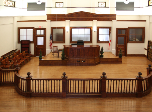 image old courtroom